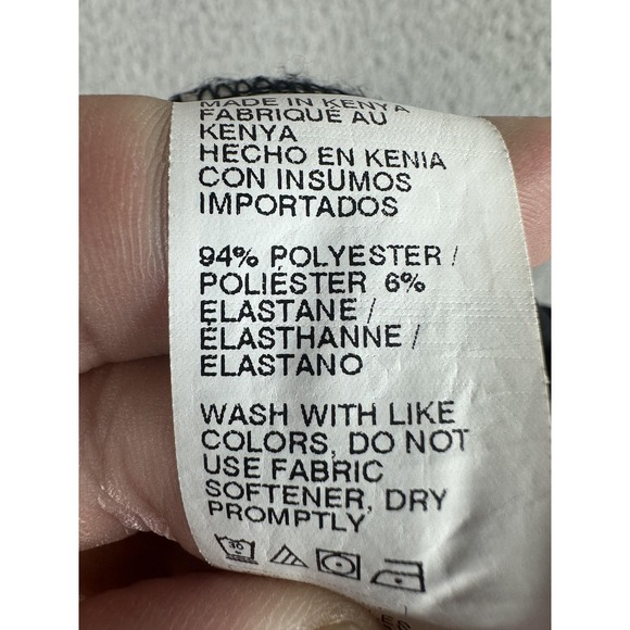 Izod Golf Pants Mens 32x30 Black Stretch Performance Lightweight Trousers Preppy - Picture 8 of 9